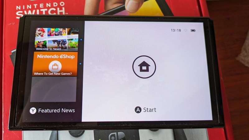 Nintendo Switch OLED White Unsealed