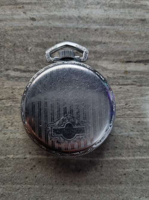 OLD SWISS POCKET WATCH WORKING