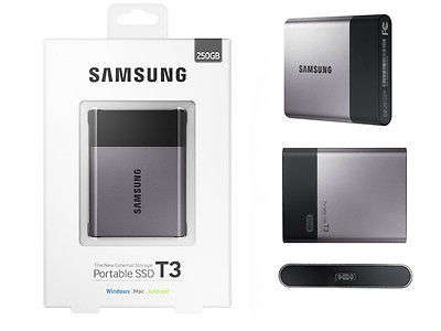 Samsung T3 Portable SSD - 250GB - BRAND NEW + FREE COURIER!!