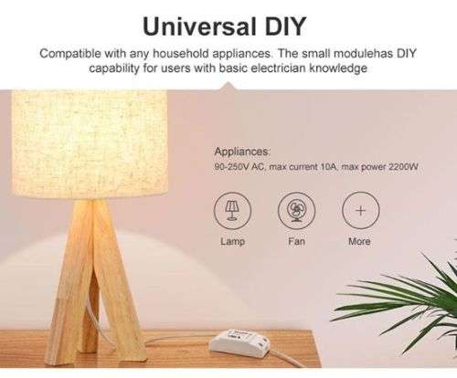 Sonoff Basic - 10A Smart Home WiFi Switch
