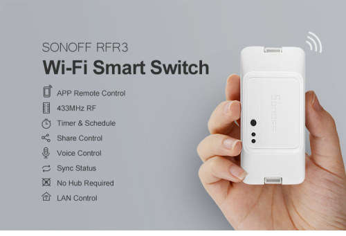 Sonoff Basic RFR3 - 10A Smart Home RF+WiFi Switch