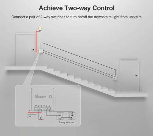 Sonoff Mini - 2 Way Smart Switch