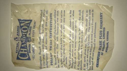 CHAMPION J-10COM SPARK PLUG