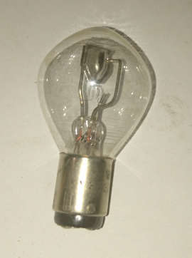 FANAL HEADLIGHT GLOBE BA15d 12V BOX OF 10