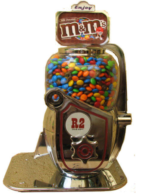 R2 counter top vending machine