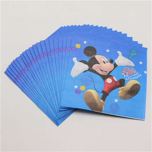 Mickey mouse party serviettes (10)