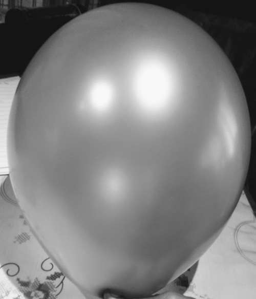 SILVER balloons: 10 in a pack- HELIUM QUALITY