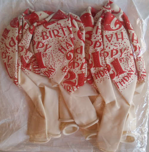happy 21st birthday printed balloons (10)