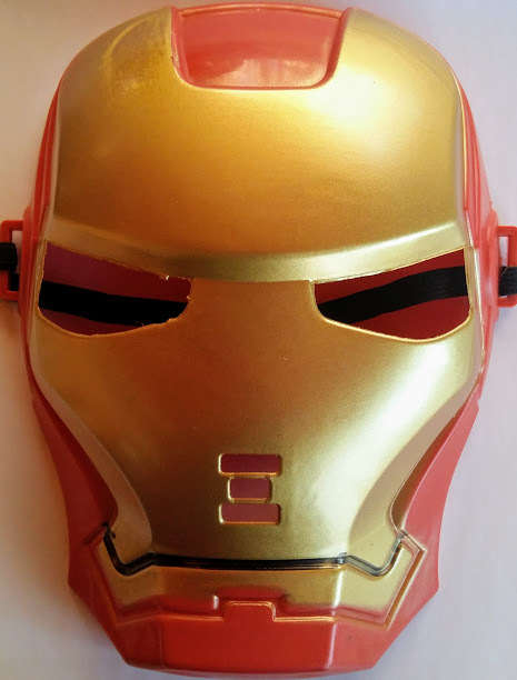 Iron man hard plastic mask