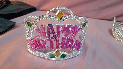 Happy birthday tiara