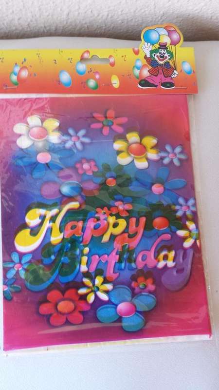 Happy birthday loot bags