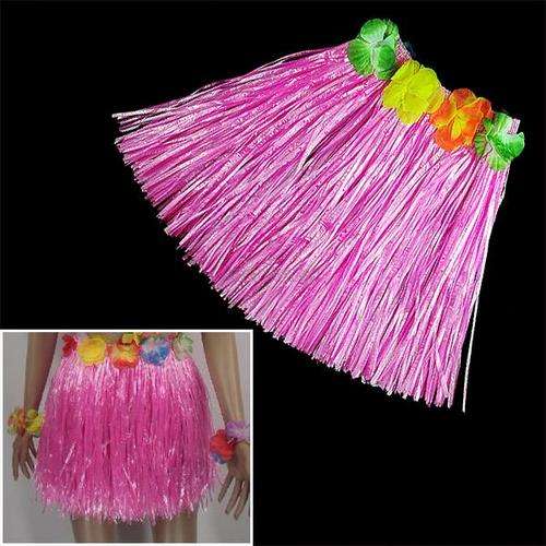 Hawaiian short skirt- Pink