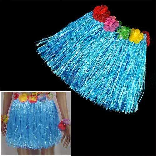Hawaiian short skirt- blue
