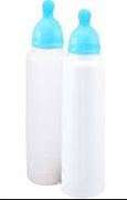 Blue baby shower bottle: Jumbo- 32cm