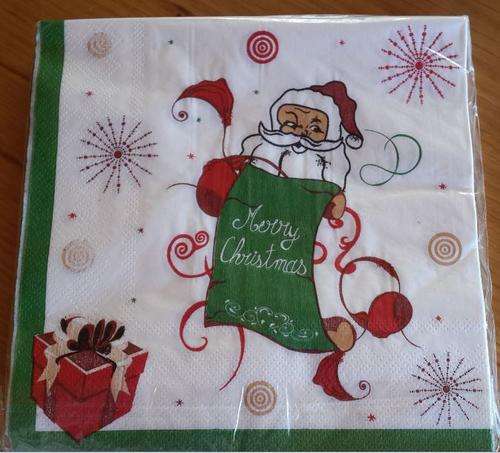 Christmas serviettes(20 per pack)