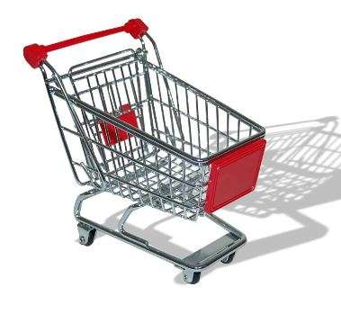 Mini shopping trolley