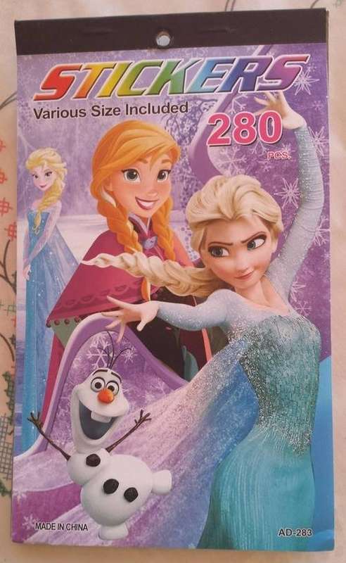 Frozen Sticker book(280 stickers)