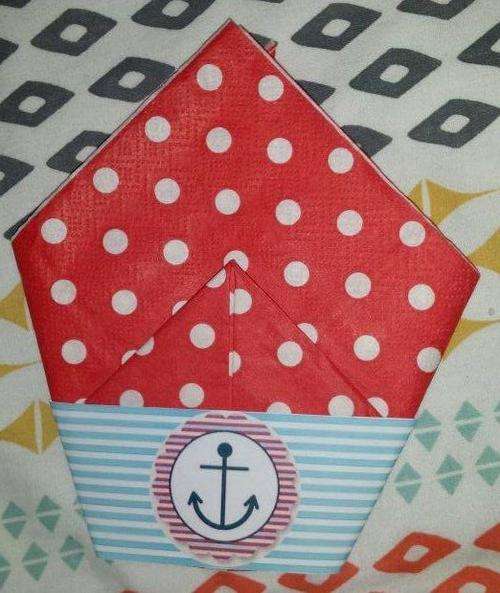 Nautical/ sailor party serviettes- great for baby shower