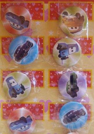 Cars Pin Badge- Great as a party favour