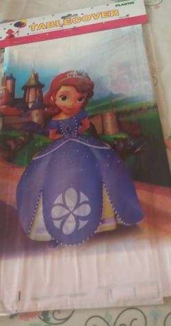 Sofia the First table cover (2.2m by 1.3m)