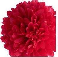 Hanging pom pom/ tissue flower hanging ball- RED