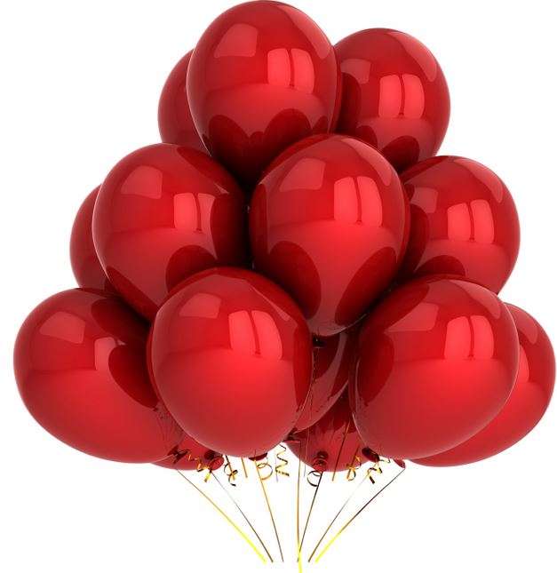 Balloons- RED(10)