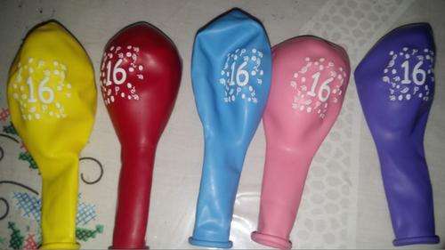 16th birthday balloons(10)- Helium quality