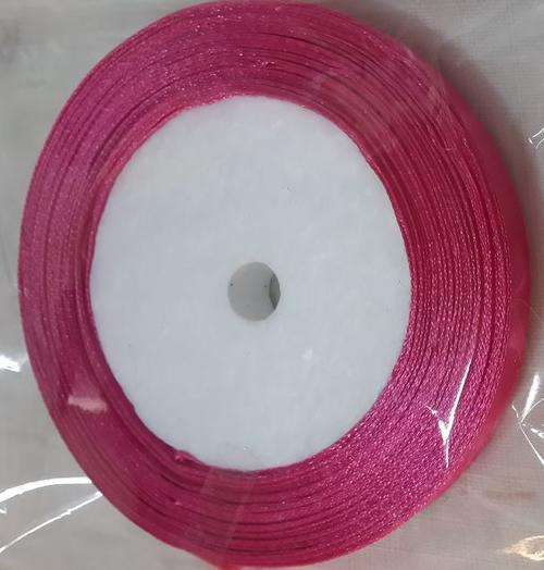 Pink Satin Ribbon- 20mm, 23m per roll