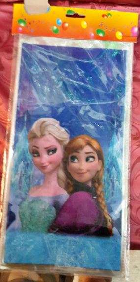 Frozen party plastic loot bags- 10 per pack