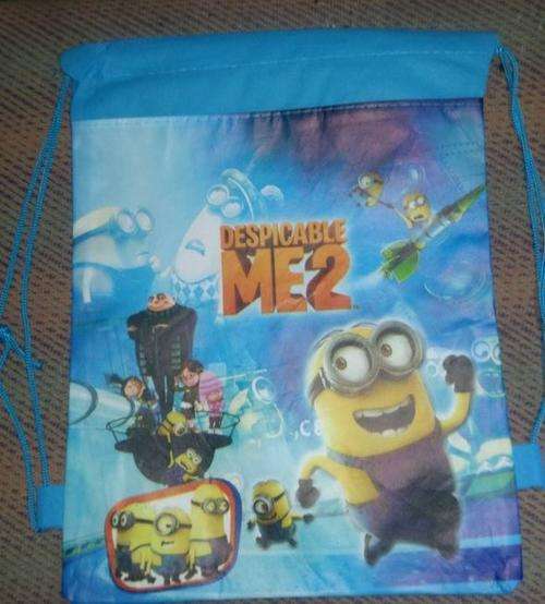 Despicable Me (Minions) party string bag- 35cm by 24cm