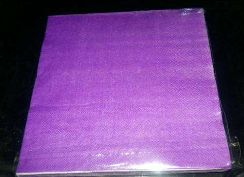 Purple serviettes(20)