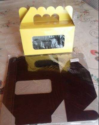 Party Boxes (5 BOXES PER PACK)-BLACK