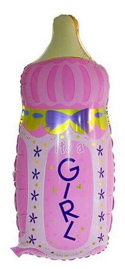 Baby shower foil balloon (Girl)