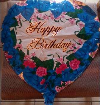 Happy Birthday Foil balloon(45cm)