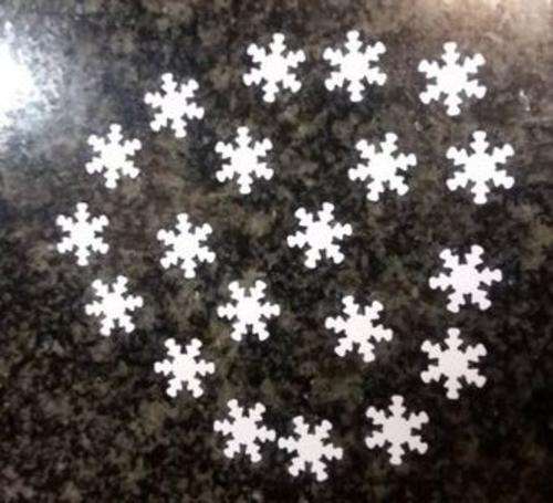 Snowflake confetti-WHITE- Perfect for Frozen party