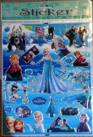 FROZEN sticker sheet