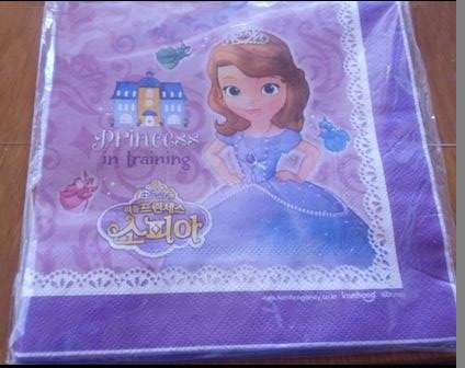 Sofia the first party serviettes(10)