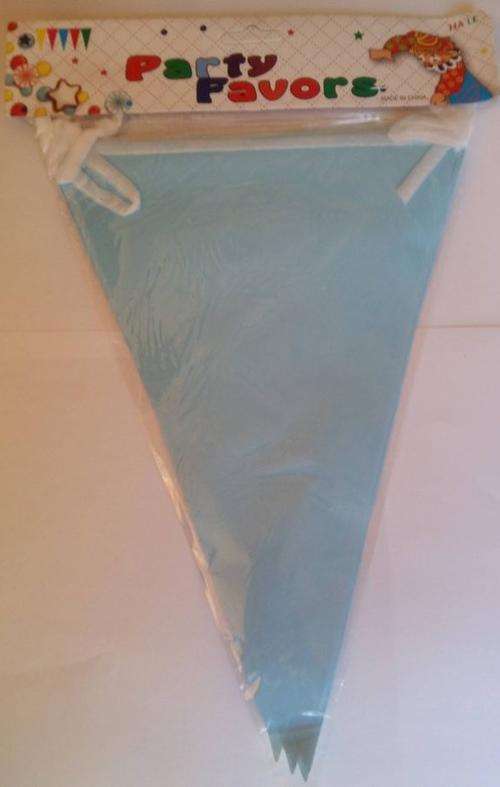 Blue Triangle/flag Banner