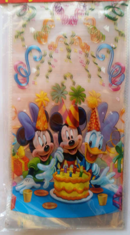 Mickey Mouse party Loot bags(10)- 18cm by 36cm