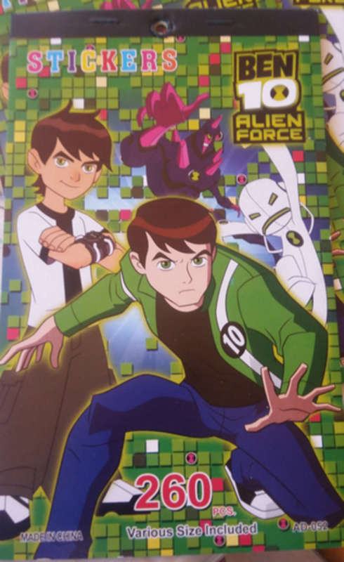 Ben 10 sticker book(260 stickers)