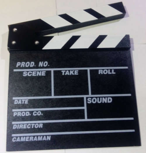 Clapperboard/Director board- Hollywood party
