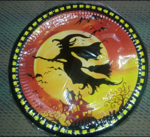 Halloween party plates(10)