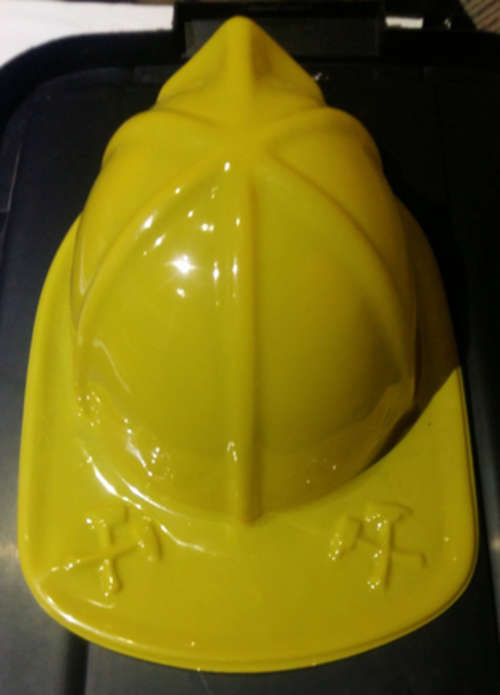Construction party helmet- soft plastic- Great for construction party