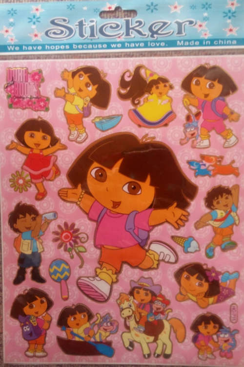 DORA sticker sheet