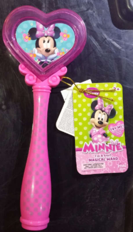 Minnie Mouse Magical Wand- SOUND & LIGHT ACTIVATED