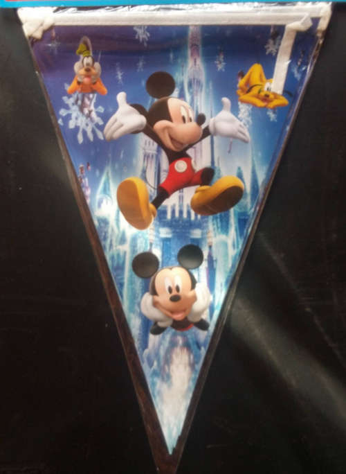 Mickey Mouse party Triangle/flag Banner