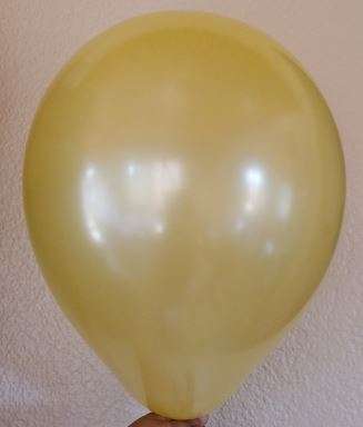 Helium quality balloons- 10 per pack-YELLOW