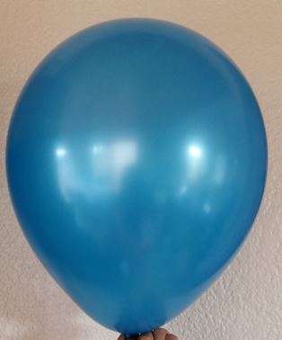 Helium quality balloons- 10 per pack- BLUE