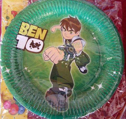 Ben 10 party plates (10)