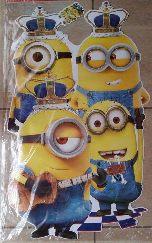 Despicable Me/ Minions sticker- LARGE: 83cm by 51cm